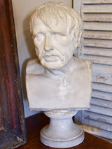 Antique French bust of Seneque