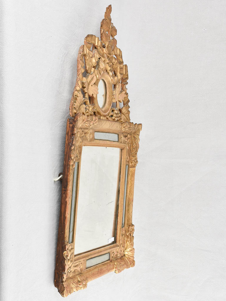 Louis XVI Mirror with Parcloses frame 34¼" x 18"