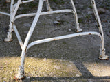 Pair of late-19th-century Arras garden chairs