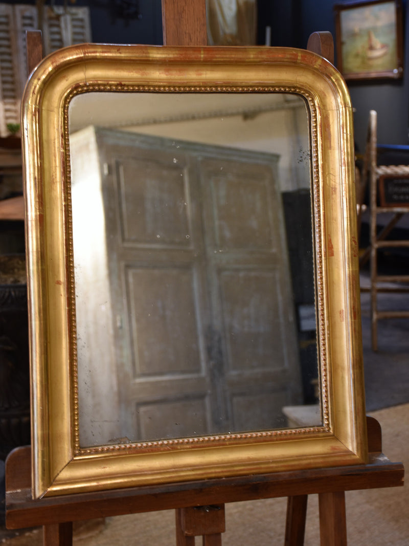 Gilded Louis Philippe mirror - 19th century