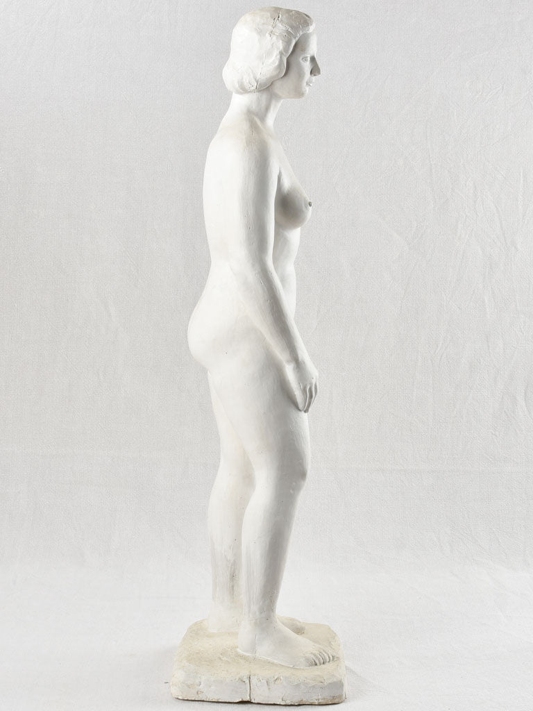 Aged Albert Spinelli Woman Sculpture