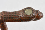 Aged Camargue wood serpent cane