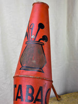 Antique French Tabac sign - carrot
