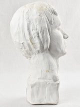 Spinelli's Handcrafted Plaster Sculpture Self-Portrait