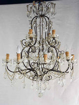Large early twentieth century Italian chandelier - 12 lights 38½"
