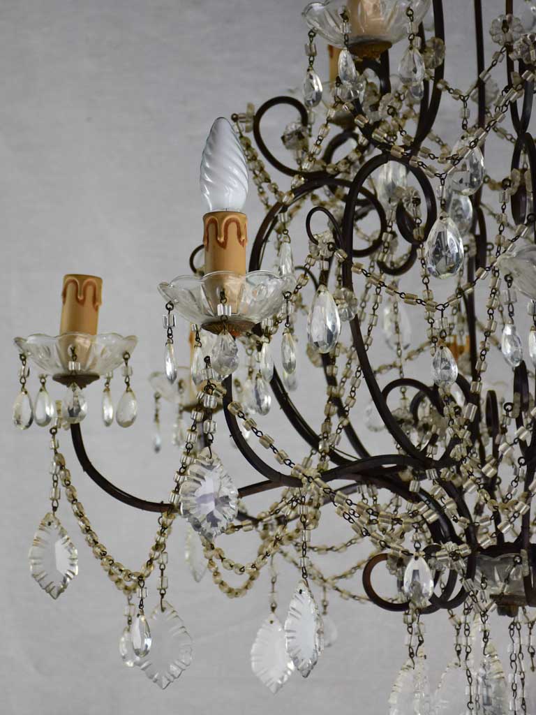Large early twentieth century Italian chandelier - 12 lights 38½"