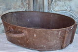 Very large antique French winemaker's basin