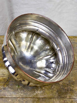 Early 19th Century French meat serving cover - fused silver