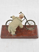 Rarity Timber-Supported Bicycle Repair Sculpture