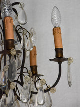Small 6 light antique chandelier 24½"
