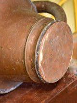Antique French copper watering can