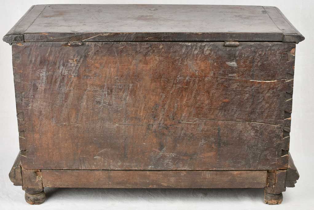 Rustic French Blanket Storage Trunk