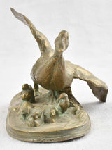 Classic PJ Mene Goose Bronze Figurine