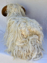 Mid century ram sheep stool / footrest