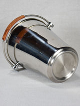 Laurent Perrier ice bucket with leather handle
