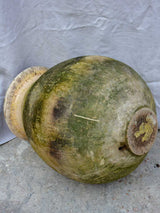 19th Century Biot olive jar with apricot glaze 26½"