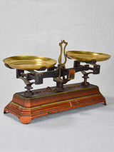 Small antique French kitchen scales
