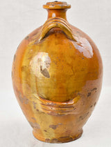 Ochre glazed conscience jug with 4 handles 14½"