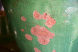 Large green glazed pot from Languedoc-Roussillon