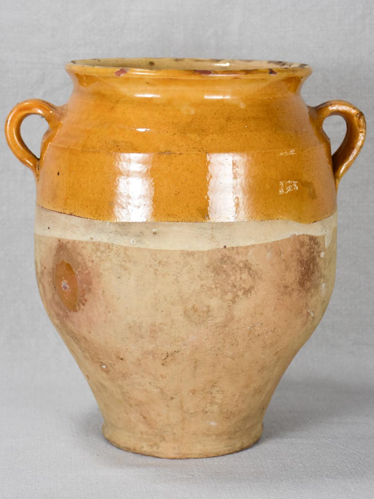 Antique French confit pot 11¾"