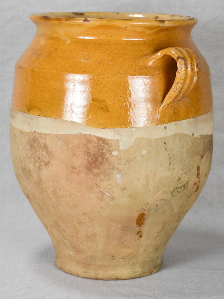 Antique French confit pot 11¾"