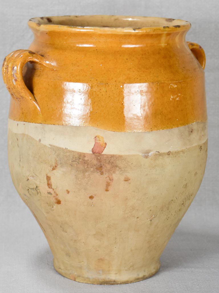 Antique French confit pot 11¾"