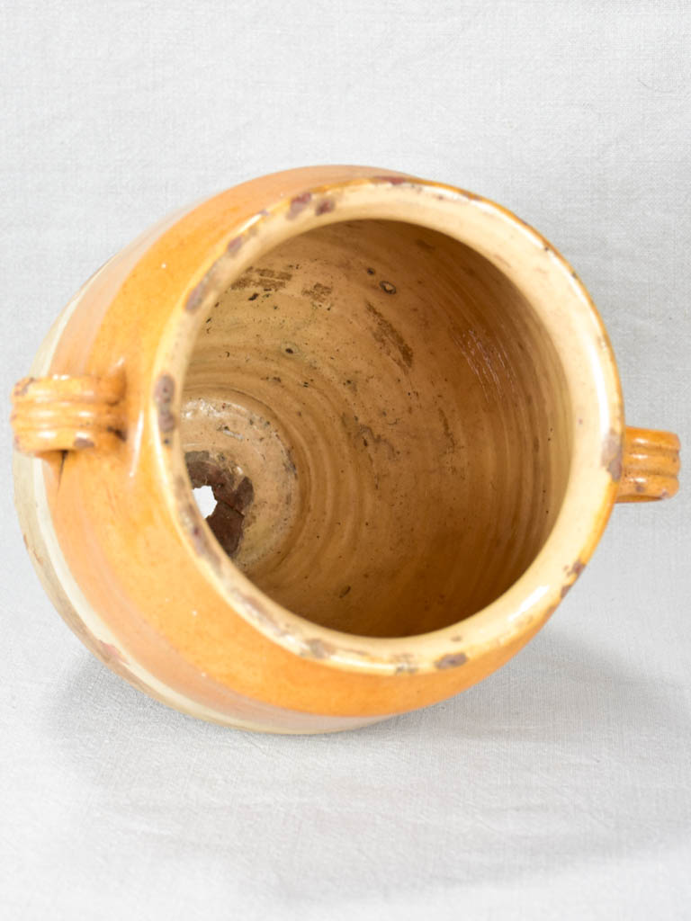 Antique French confit pot 11¾"