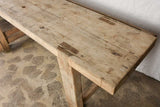 Vintage French work table 91¾"