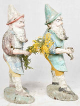 Charming 1930s ready-hand garden gnomes