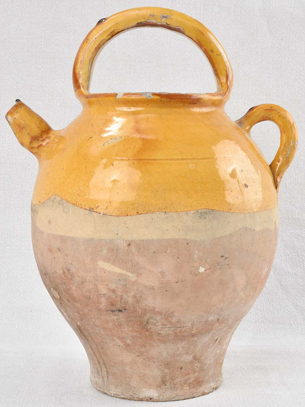 Antique French gargoulette water pitcher