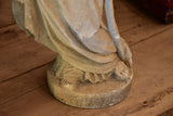 Late 18th century stone sculpture of the Virgin Mary