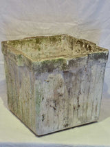 Collection of four very large Willy Guhl garden planters - square 23¾"