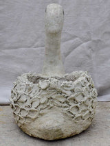 1960's swan garden planter - French