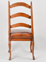 18th century Louis XV leather chair