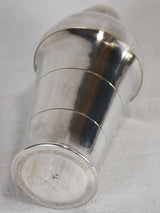 1920s St Medard silver-plated cocktail shaker