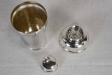 1920s St Medard silver-plated cocktail shaker