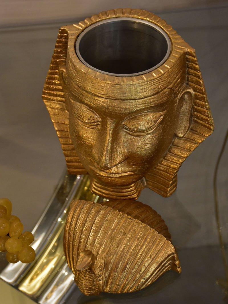 Italian Mauro Manetti Tutankhamun ice bucket