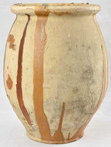 Unique weathered 19th-century olive jar