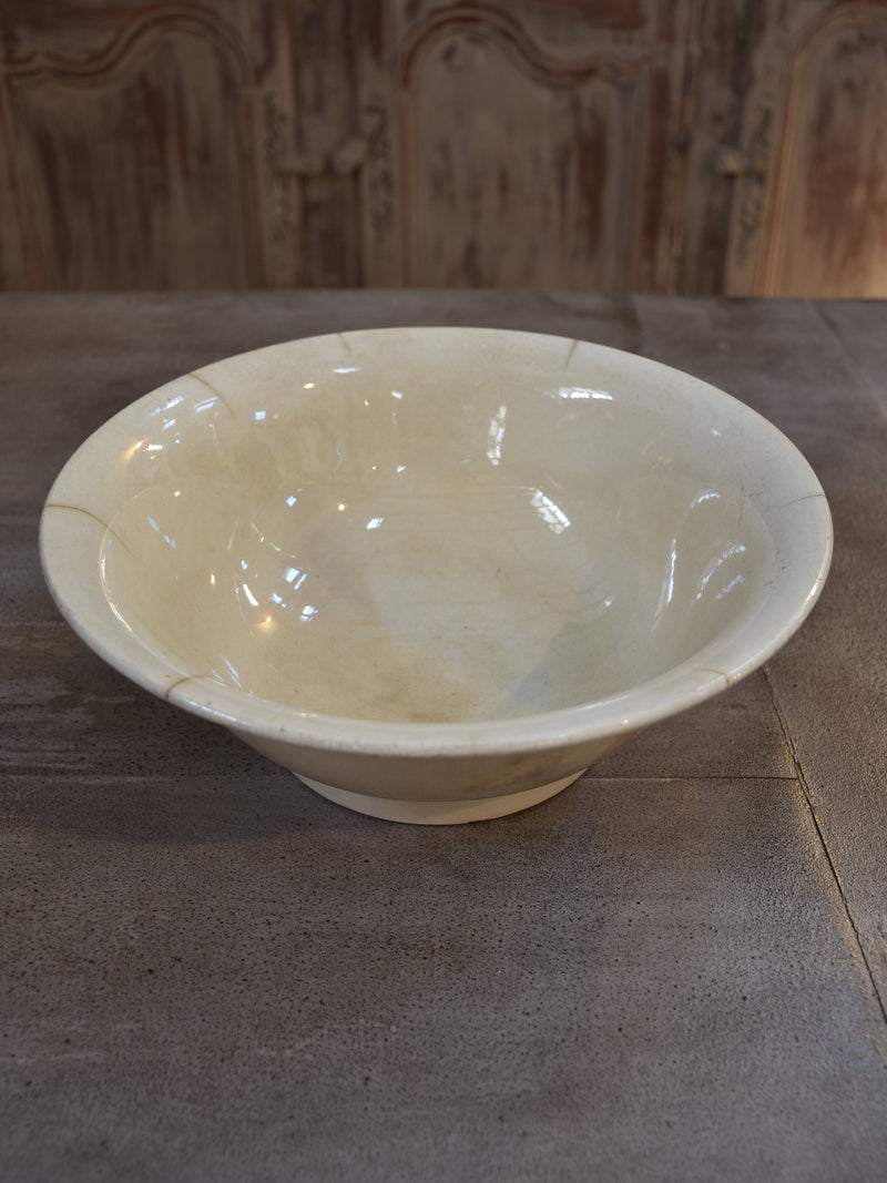 Late 19th century French ironstone bowl – JVR & Co. Bordeaux