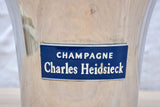 Vintage French champagne bucket - Charles Heidsieck