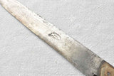 Pair of 18th century carving knives w/ horn handles 15¼"