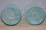 Pair of antique French preserving jars 20½"