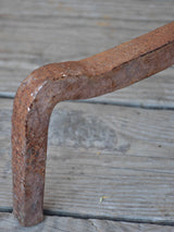 Pair of antique Italian dog irons