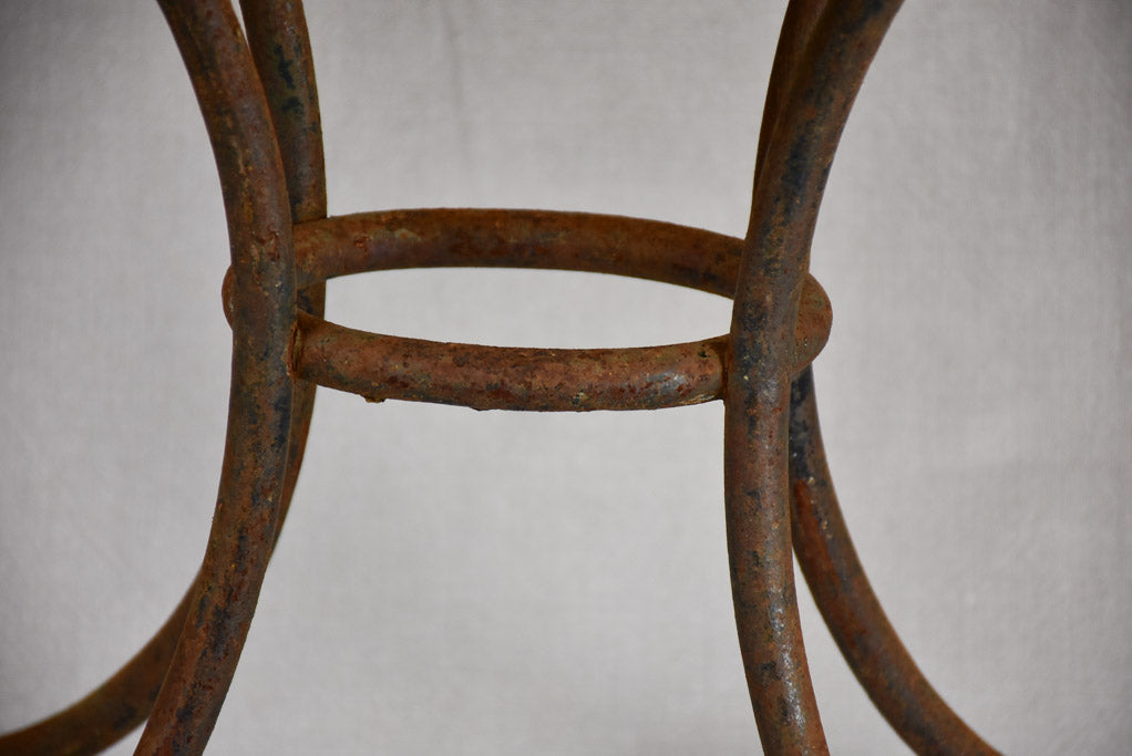 Early 20th-century marble butcher's display table 27½" x 19¾"