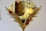 Vintage mirror attributed to Isabelle Faure - Art Deco style 26 ½'' x 32 ¼''