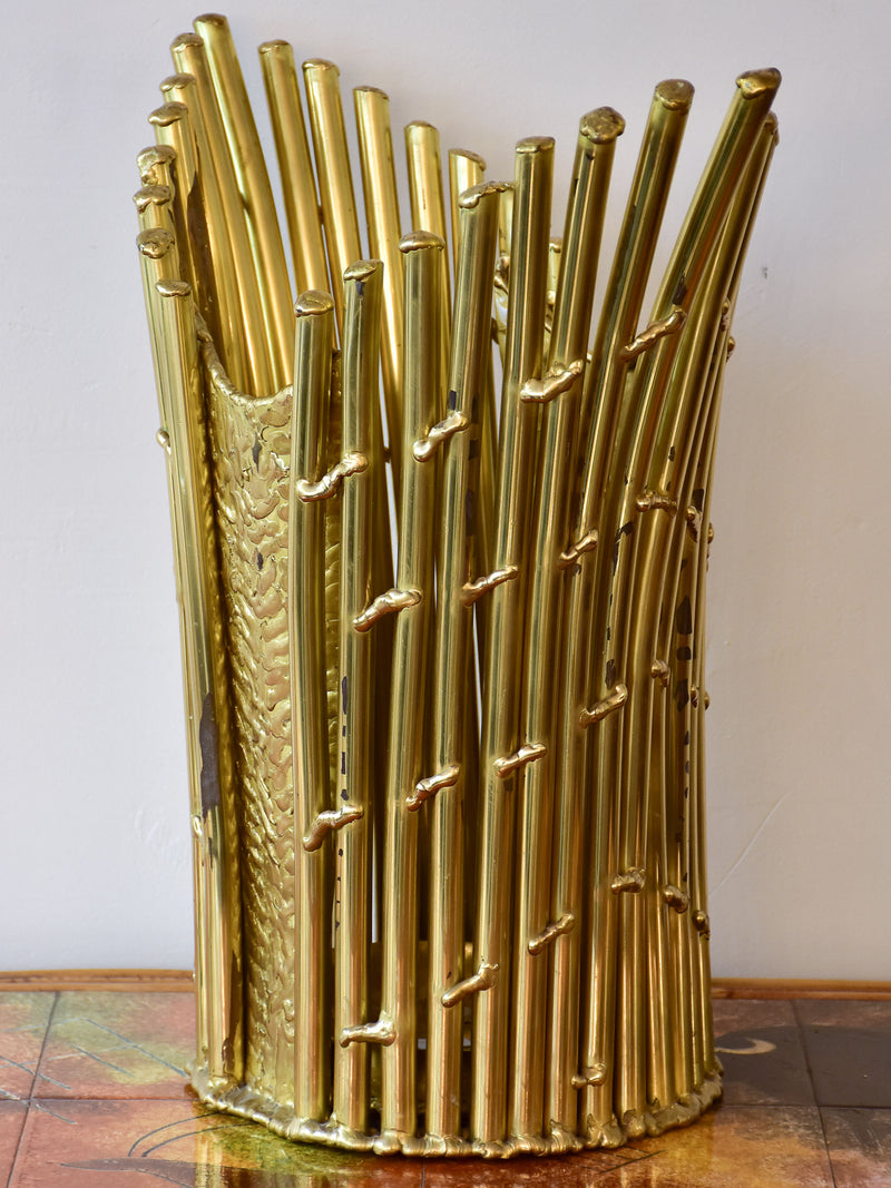 Mid century waste paper basket / umbrella stand - Isabelle Faure