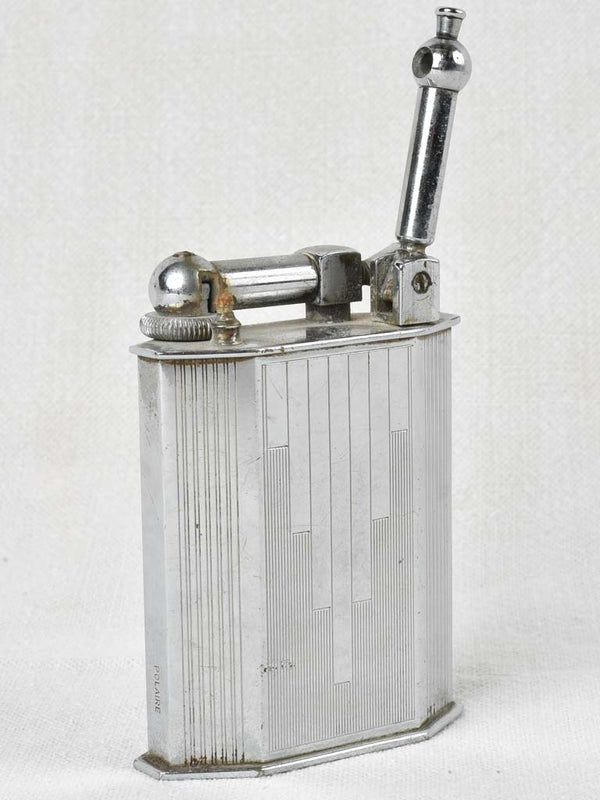 French Art Deco cigarette lighter 4¼"