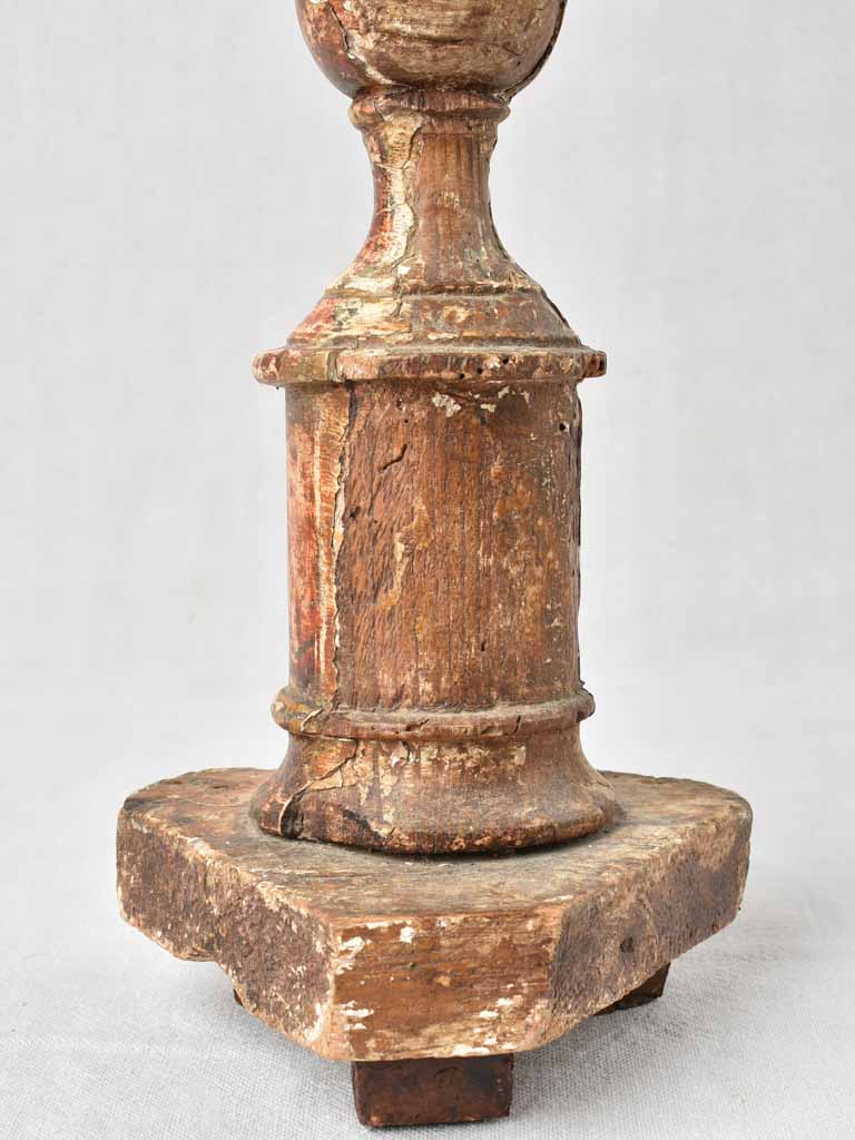 Unique French Church Altar Candlestick