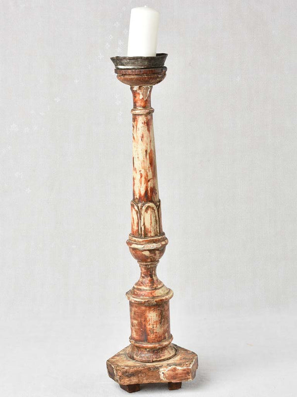 Early 19th century French altar candlestick 22¾"