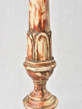 Aged French Church Altar Candlestick